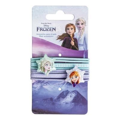 ACCESSORI CAPELLI ELASTICI 8 PEZZI FROZEN