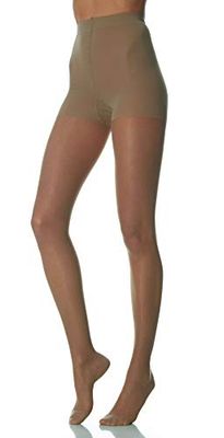 SCUDOTEX Tights 140 Denier Knitted Mesh Compression Degradable Medium to Strong 19-22 Hg mm Colour Mocha Size 2