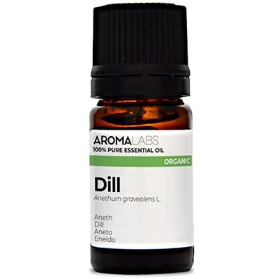 BIO - Olio essenziale ANETO - 5mL - 100% Puro, Naturale, Chemiotipizzato e Certificato AB - AROMA LABS (Marchio Francese)