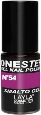 LAYLA Cosmetics One Step Gel Vernis à Ongles KISS MY Magenta, 1er Pack (1 x 5 ml)