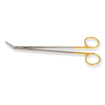 Gima - Ciseaux debakey Potts Smith en Carbure de Tungstène, avec Angle de 25°, avec Pointes Très Solides pour Aider les Chirurgiens À Atteindre des Résultats Très Précis, 19 cm, 26507