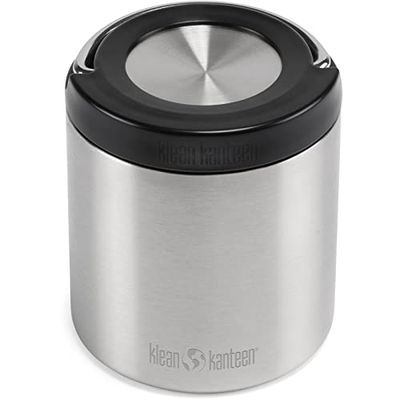 Klean Kanteen Unisex – termobehållare för vuxna – 1005808 termobehållare, borstad Stainless, 237 ml
