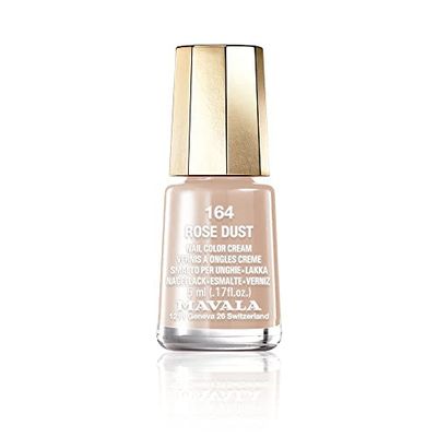 MAVALA - Mini Colors Rose Dust 164 5 ml, Small Nail Polish, Taupe Pink, Minimizes Evaporation, Formulated with Selected Ingredients, Convenient to Carry