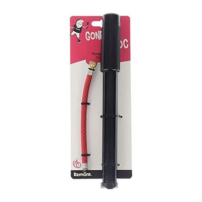 RAYMOND - Mini Pompes à Main Cyclisme - Embouts Mixtes (PV/GV) - Plastique - Long : 25cm - Gonflage pneus de vélos, NC