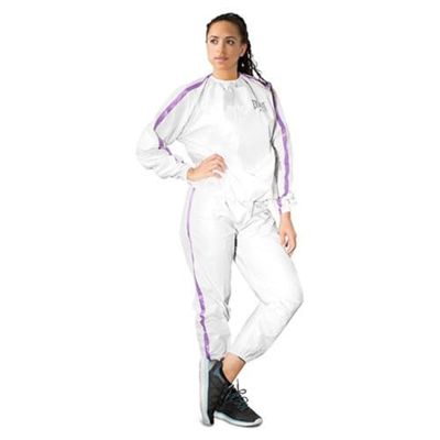 Everlast P00000373 Antimikrobiell bastudräkt Vit/Lila S/M