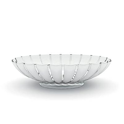 Guzzini - Grace, skål/frukttallrik – transparent, 30,5 x 37,5 x H 9 cm – 29790 000