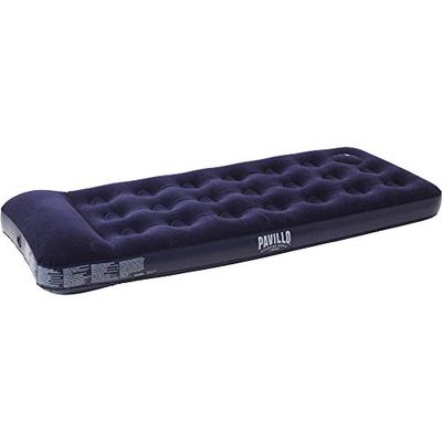 McKINLEY Luchtbed enkele W-pomp Luchtbed Navy 185 x 76 x 22 cm