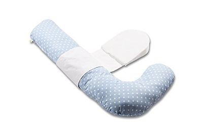 Italbaby Bonne nuit de grossesse Taie d'oreiller, Bleu clair