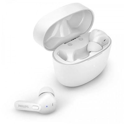 Trådlöst in-ear-hörlurar, Bluetooth-anslutning, brusreducering, inbyggd mikrofon, perfekt för musik och samtal.