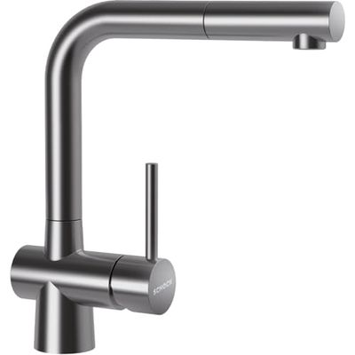 Schock 4014949476334 Grifo de Cocina, Acero Inoxidable