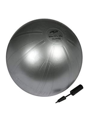 PTP Unisex - volwassenen Core Ball, grijs, 75 cm