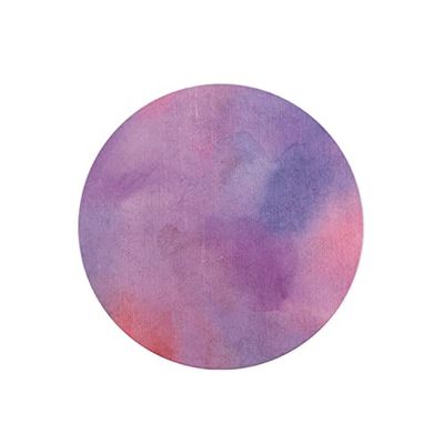 Questo Casa, Round Digital Printed Mouse Pad, Non-Slip Base, for Office and Home, Diameter:22cm