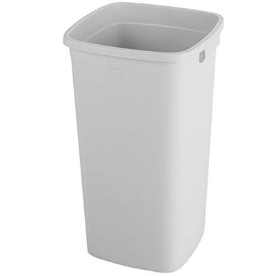 RothoPro Modo Portarifiuti senza Coperchio, Plastica (PP) senza BPA, Grigio, 60 L, 39.0 x 39.0 x 65.0 cm