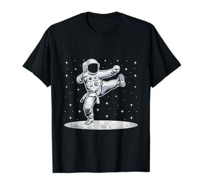 Astronaut Karate Taekwondo Martial Artist Martial Arts TKD T-Shirt