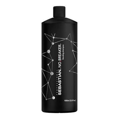 Sebastian Professional NO.BREAKER Shampoing Cheveux Secs et Abîmés I Renforce, Répare I Soin cheveux intense I Pour des Cheveux Doux, Rebondis (1L)