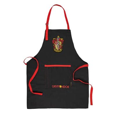 Cinereplicas - Harry Potter - Apron - Gryffindor - Kitchen Tableware - Official Licence