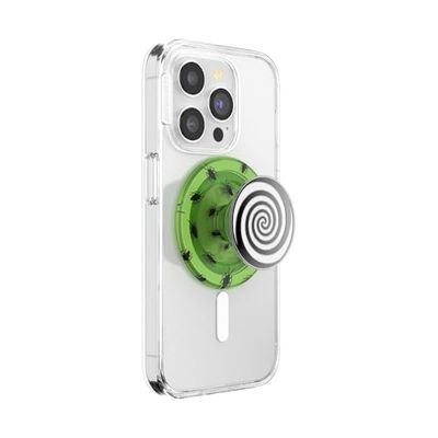 PopSockets Agarre Redondo para teléfono Compatible con MagSafe, Anillo Adaptador Incluido, Soporte para teléfono, Compatible con Carga inalámbrica, extraño e Inusual
