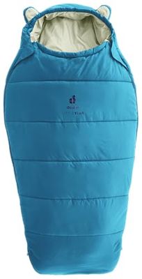 deuter Little Star Saco de Dormir de Fibra sintética, Wave-Bone, Zipper Left