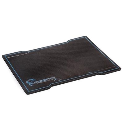 Dragonwar - Speed Edition - Tapis de Souris Professionnel dédié au Jeu - Matière caoutchouteuse Flexible, épaisse et Confortable - Noir/Bleu stylisé