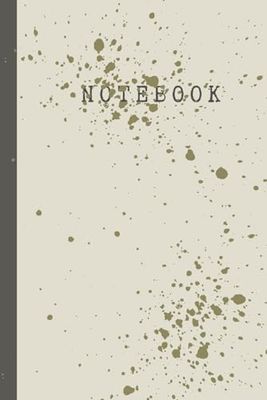 Grey Vintage Notebook: 80 Page Lined Notebook. Grey Vintage Notebook