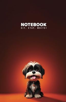 Sit, Stay, Write!: A Cute Puppy Notebook (Ruled)