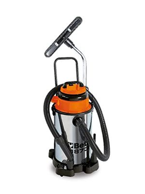 Beta 1873 30 - Aspirador 30 litros para sólidos y líquidos de acero inoxidable
