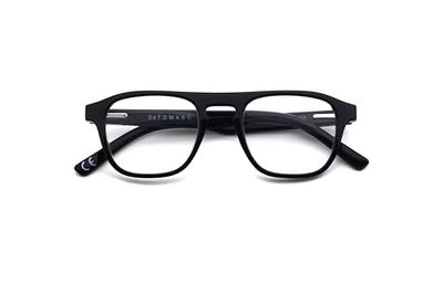 DE TOMASO Reading Glasses, Nero, 48mm Unisex