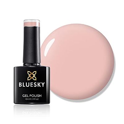 Vernis à ongles gel Bluesky, rose nude DC103, rose clair pâle, durable, résistant aux puces, 10 ml (nécessite du séchage sous lampe LED UV)