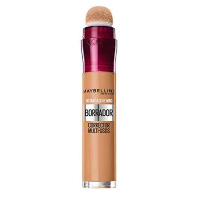 Maybelline New York Eraser Multi-Use Podkład do Twarzy, 10 Caramel, 6 ml
