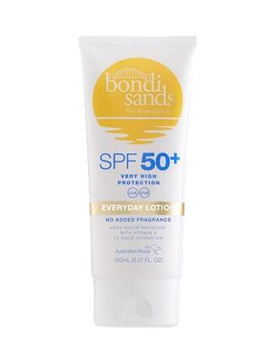 Bondi Sands loción con protección solar Everyday SPF 50+ Sunscreen Lotion 150ml