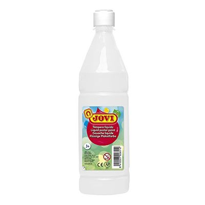 Tempera liquida jovi escolar 1000 ml blanco