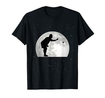 Boccia Luna Palla da bocce Boulespeler Boules Maglietta