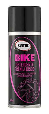 SVITOL Detergente Freni a Disco, Speciale Giro d'Italia, Asciugatura Rapida, Erogazione Precisa, Senza Residui, Sicuro su tutti i Materiali, 400 ml