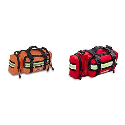 Elite Bags, EMS, Riñonera de Rescate, Botiquín Primeros Auxilios, Naranja + Botiquín Riñonera, Funcional y Cómodo