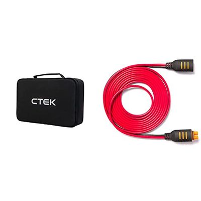 CTEK CS Storage Case Sac Rembourré Pratique Et Léger pour Transporter Et Stocker Votre Chargeur De Batterie 56-304 Connect 2.5M Extension: Verlängern Sie Die Reichweite Ihres Ladegeräts