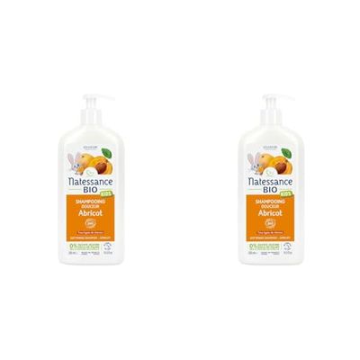 Natessance - Shampooing Kids Abricot (Lot de 2)