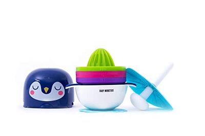 Baby Monsters I-Cook Penguin BMBZ-8661B Set de Cocina de Viaje, Azul