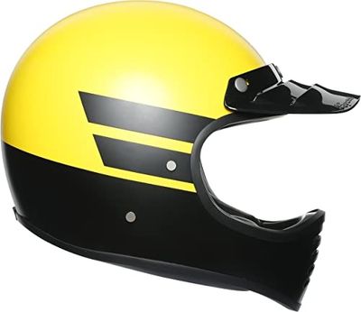 AGV Helm L Casco para Moto, Unisex Adulto, Amarillo Mate, XL