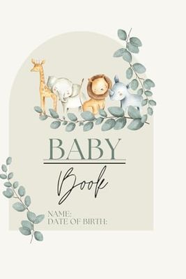 Twinkle, Twinkle, Little Boy - Baby Book Journal - Safari