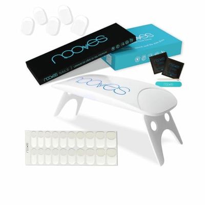 Nooves Set di manicure premium in gel per unghie manicure francese 5 pezzi