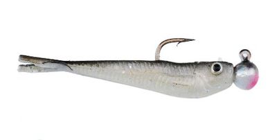 Berkley PowerBait Power Minnow, Black Shad, 7,6 cm (8 stycken)