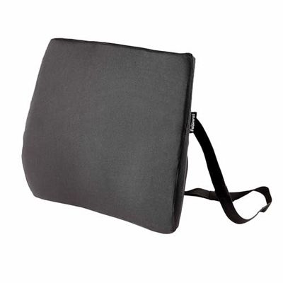 Fellowes Coussin Dorsal Breyta - Support Dorsal Ergonomique, Sangle Ajustable, Matériaux éco-responsables, Transportable avec Une poignée intégrée, Garantie 5 Ans, Idéal pour Le Travail et la Maison
