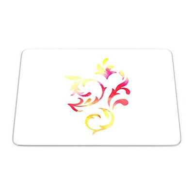 Bonamaison, Rectangle Pop Art Digital Printed Mouse Pad, Non-Slip Base, for Office and Home, Size: 22 x 18 cm