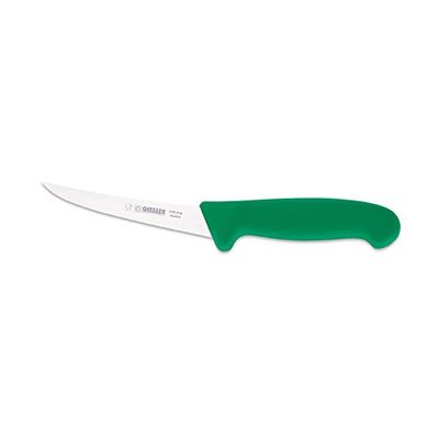 Johannes Giesser – Cuchillo fábrica Uni Cuchillo de deshuesar Muy Flexible Cuchillo, Gris, 13 cm