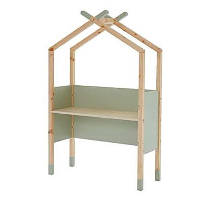 BAÏTA Bureau Enfant tipi Tiny Vert et pin