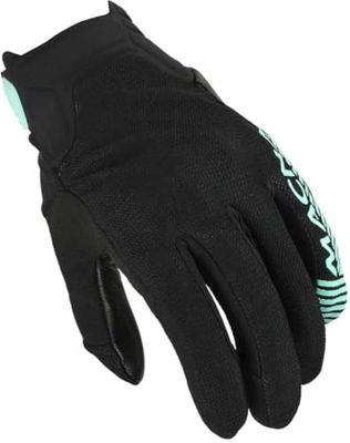 Macna OBTAIN LEER LADIES BLACK/GREEN XXL