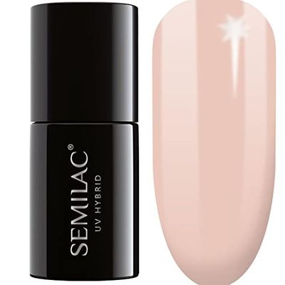 Semilac Vernis à ongles gels semi-permanents UV 816 Pale Nude 7ml