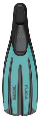 SEAC Fuga, Palmes Chaussantes de Plongée et Chasse sous Marin pour Adultes, Made in Italy, Tiffany, 44/45