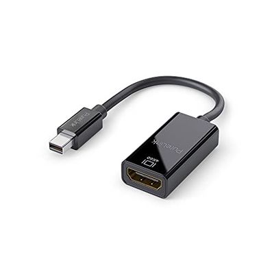 PureLink Mini DisplayPort vers HDMI Adaptateur, 4K Ultra HD 60Hz, Bande passante 18GB/s, connecteurs plaqués Or, 0.15m, Noir