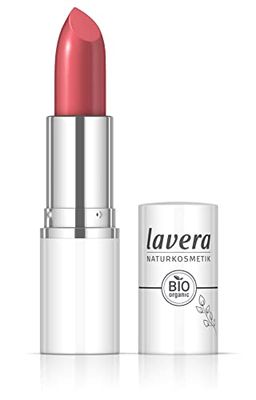 lavera Crema Glow Lipstick – Watermelon 07 – Colore intenso – Finitura lucida – Elevato comfort – Tenuta fino a 6 ore – vegano – Cosmetici naturali (1 X 18 g)
